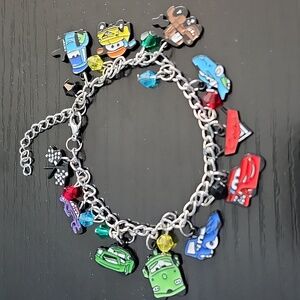 Disney Cars Charm Bracelet
